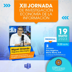 XII jornada de investigación economía de la información